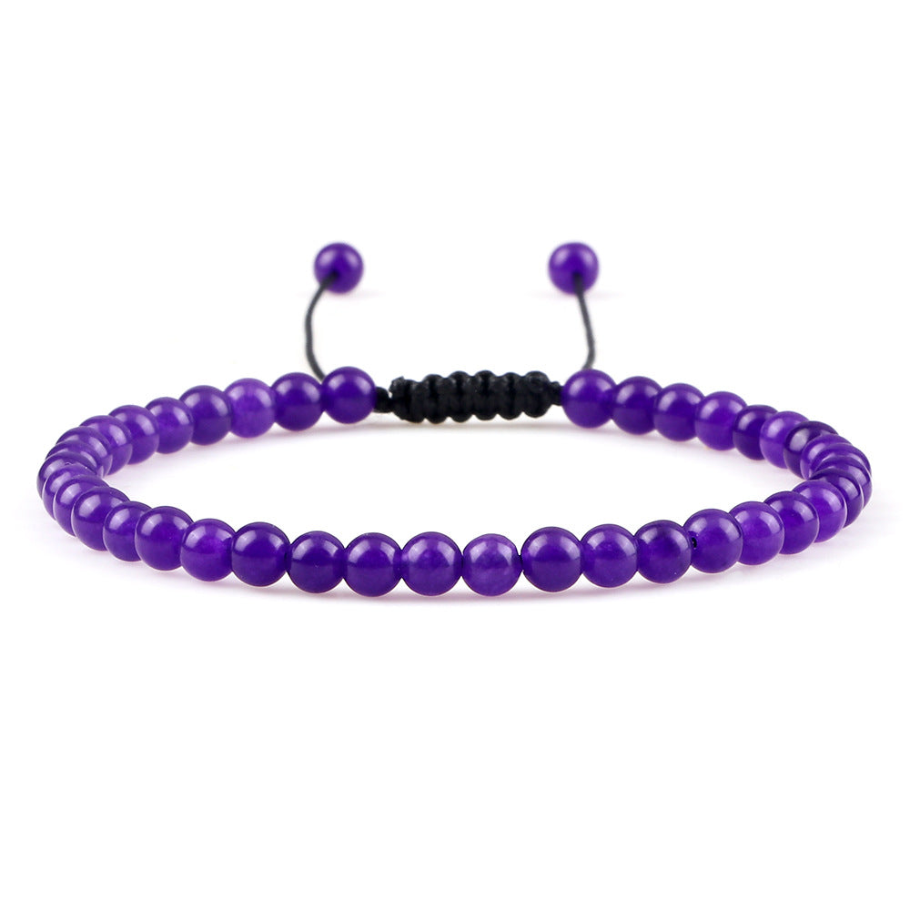 Serene Spirit - Violet Chalcedony Bracelet