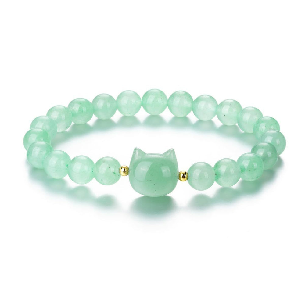 Cat Insight - Tea Aventurine Bracelet