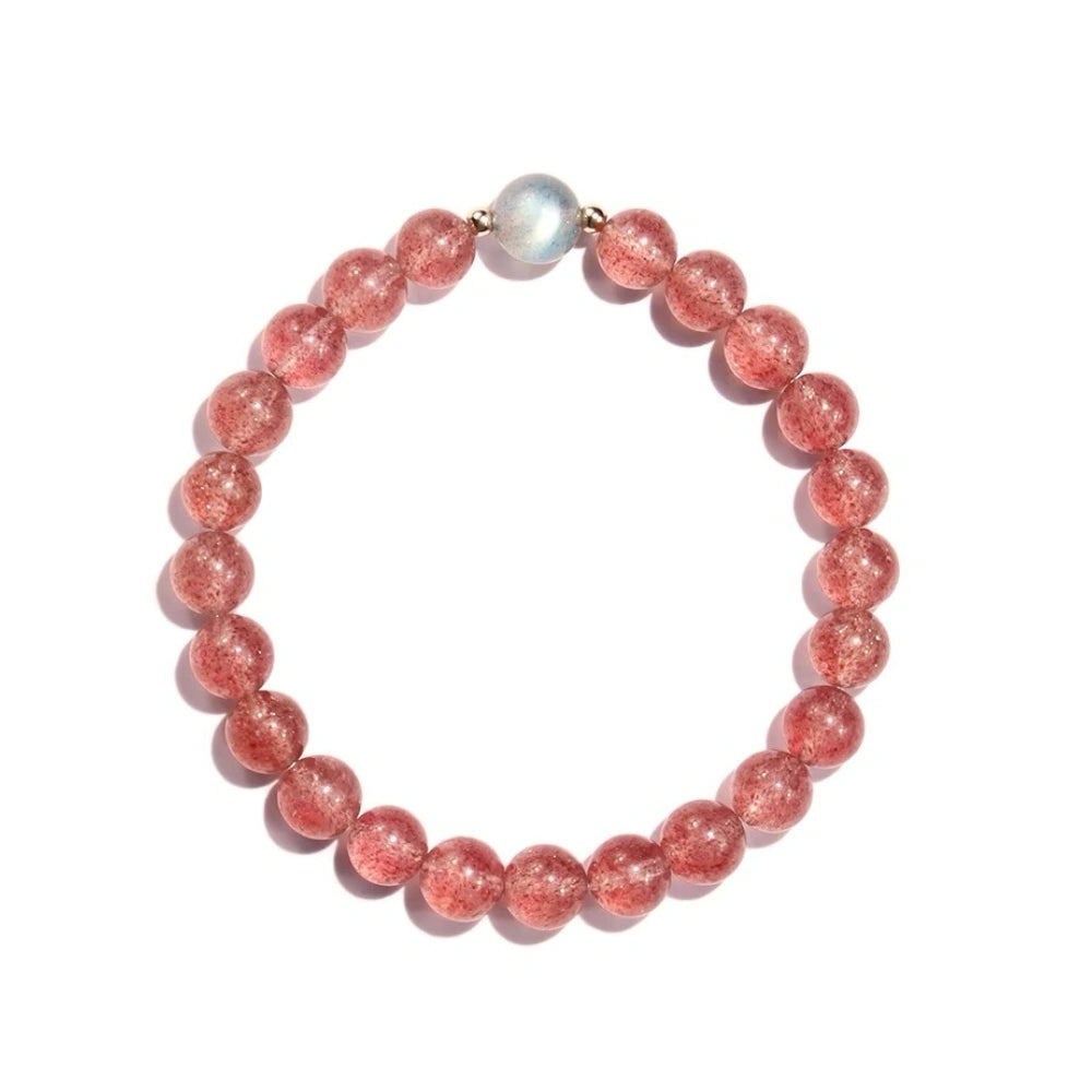 
                  
                    Harmonic Balancer - Strawberry Quartz Bracelet
                  
                