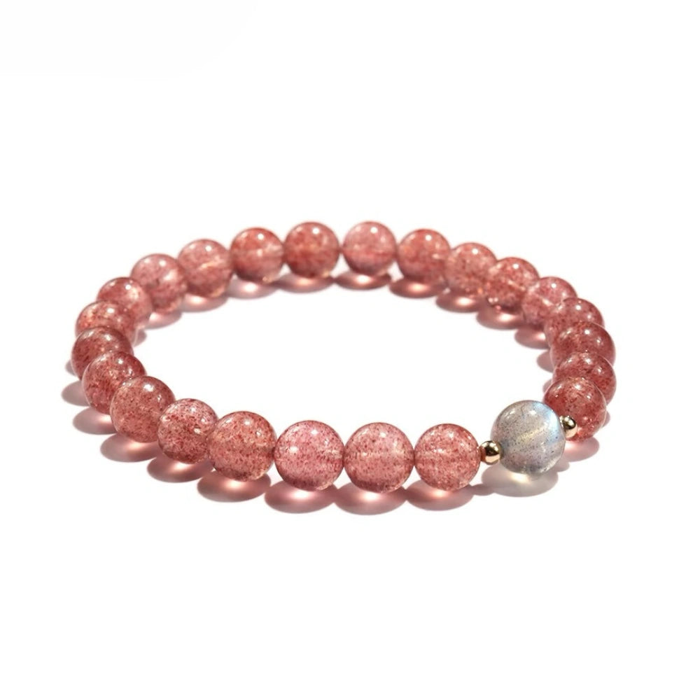 
                  
                    Harmonic Balancer - Strawberry Quartz Bracelet
                  
                