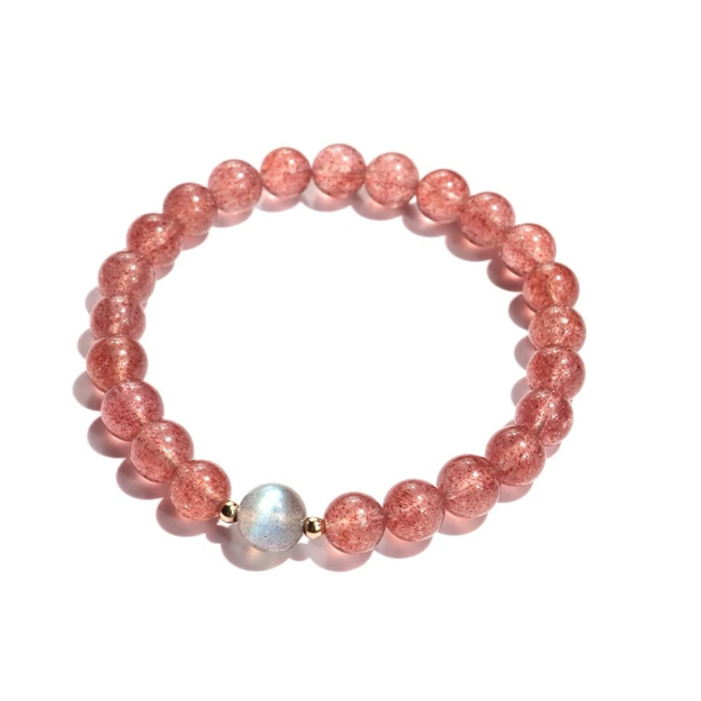 
                  
                    Harmonic Balancer - Strawberry Quartz Bracelet
                  
                