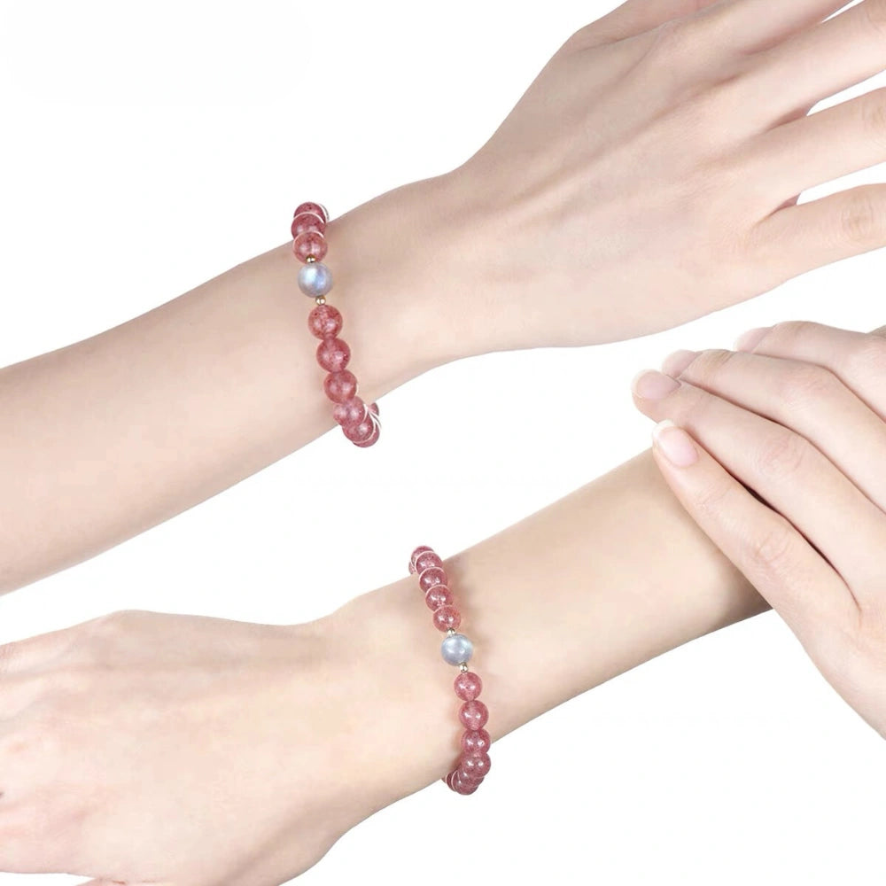 
                  
                    Harmonic Balancer - Strawberry Quartz Bracelet
                  
                