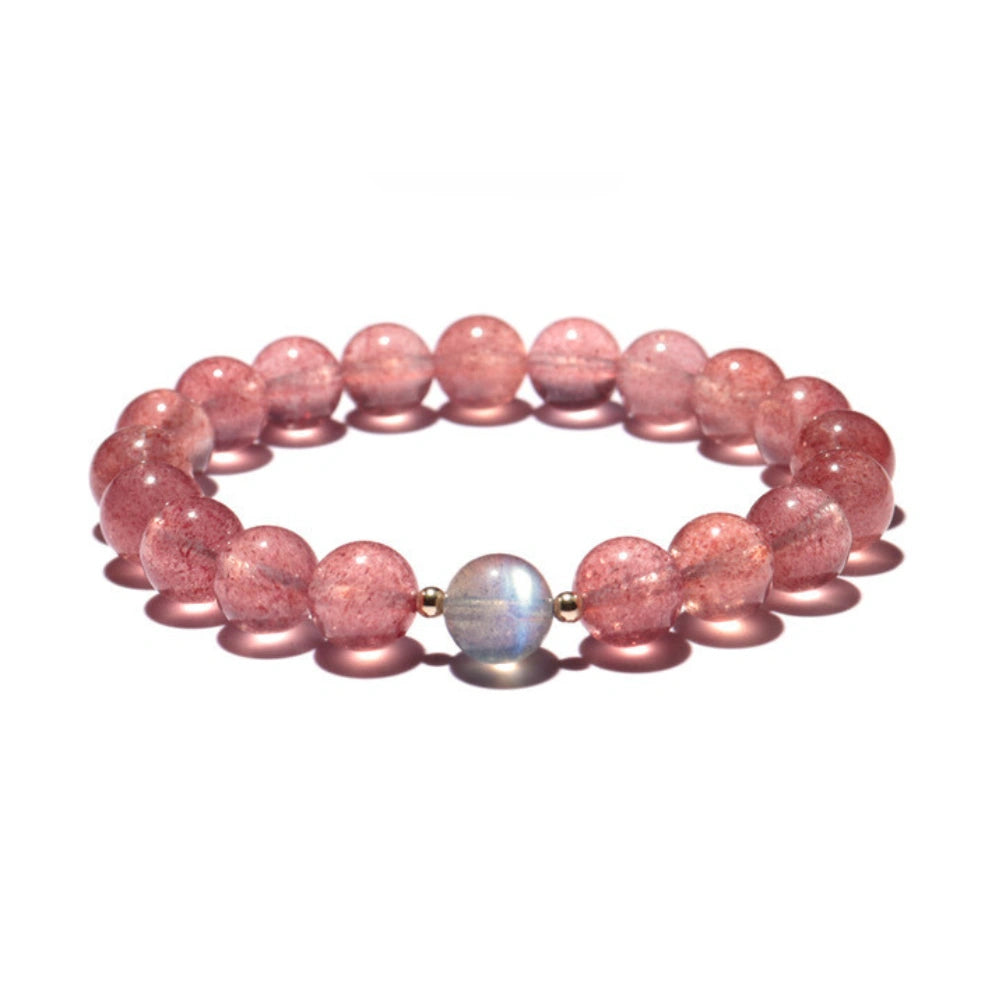 
                  
                    Harmonic Balancer - Strawberry Quartz Bracelet
                  
                