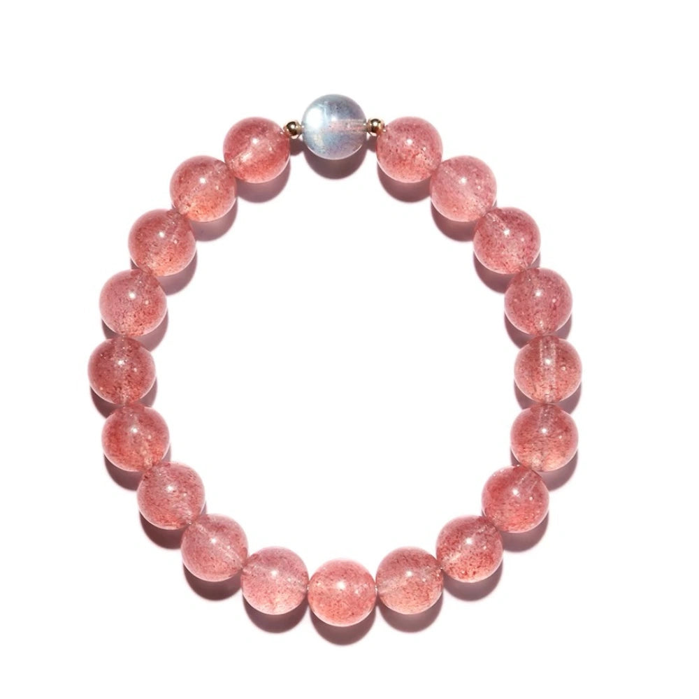 
                  
                    Harmonic Balancer - Strawberry Quartz Bracelet
                  
                