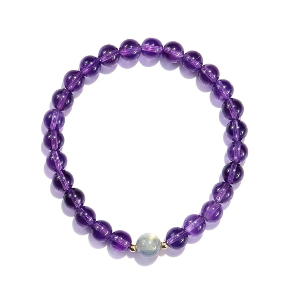 
                  
                    Clarity - Amethyst & Labradorite Bracelet
                  
                