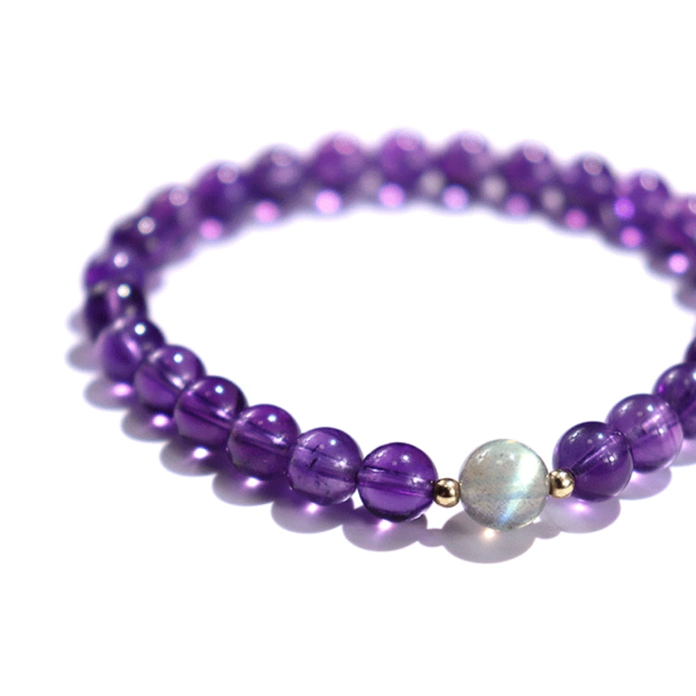 
                  
                    Clarity - Amethyst & Labradorite Bracelet
                  
                