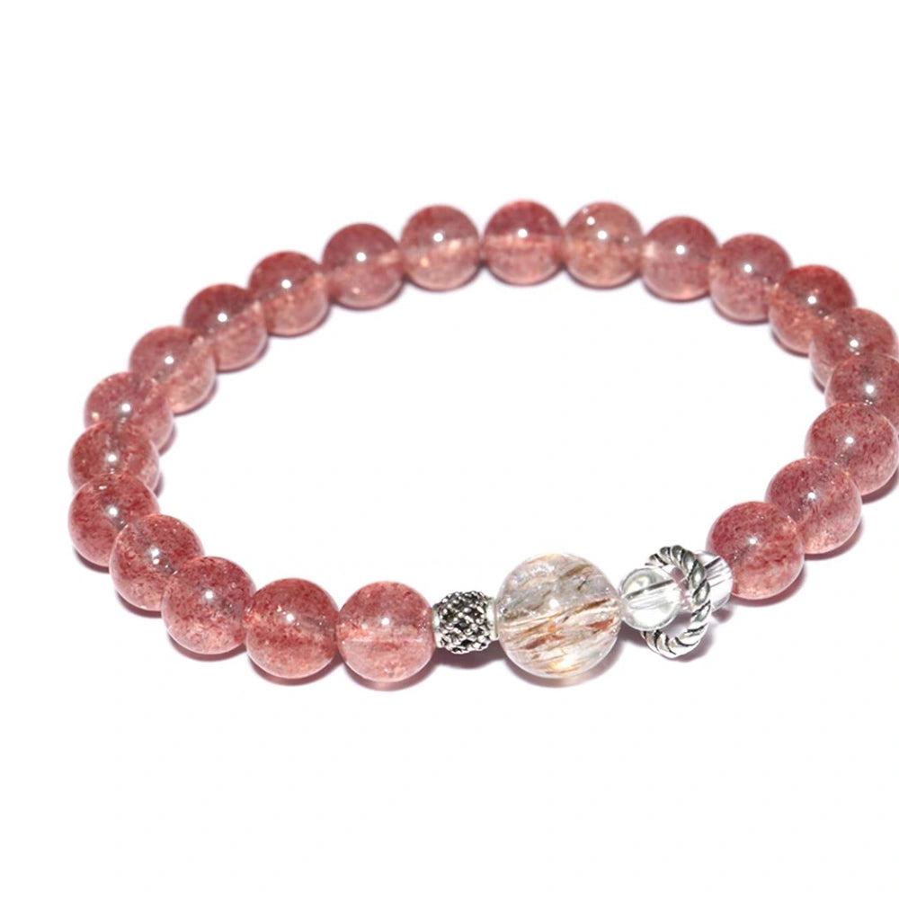 
                  
                    Eternal Harmony - Strawberry Quartz & Melody Stone Bracelet
                  
                