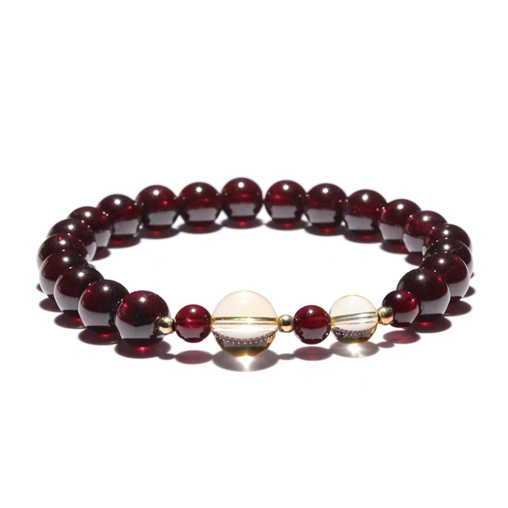 
                  
                    Heart of Abundance - Garnet & Citrine Bracelet
                  
                