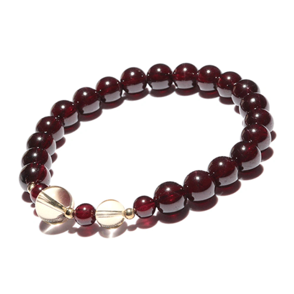 
                  
                    Heart of Abundance - Garnet & Citrine Bracelet
                  
                