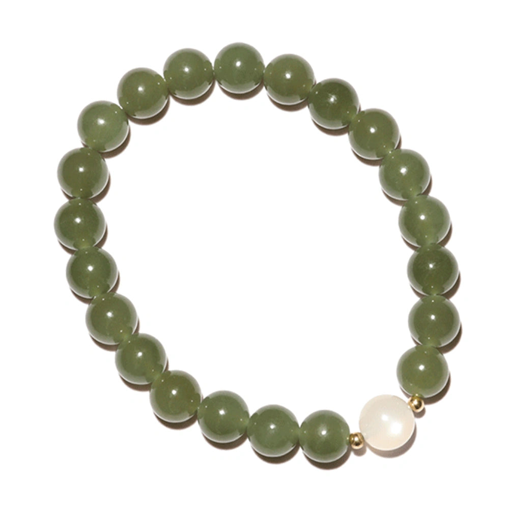 
                  
                    Graceful - Jade & Moonstone Bracelet
                  
                