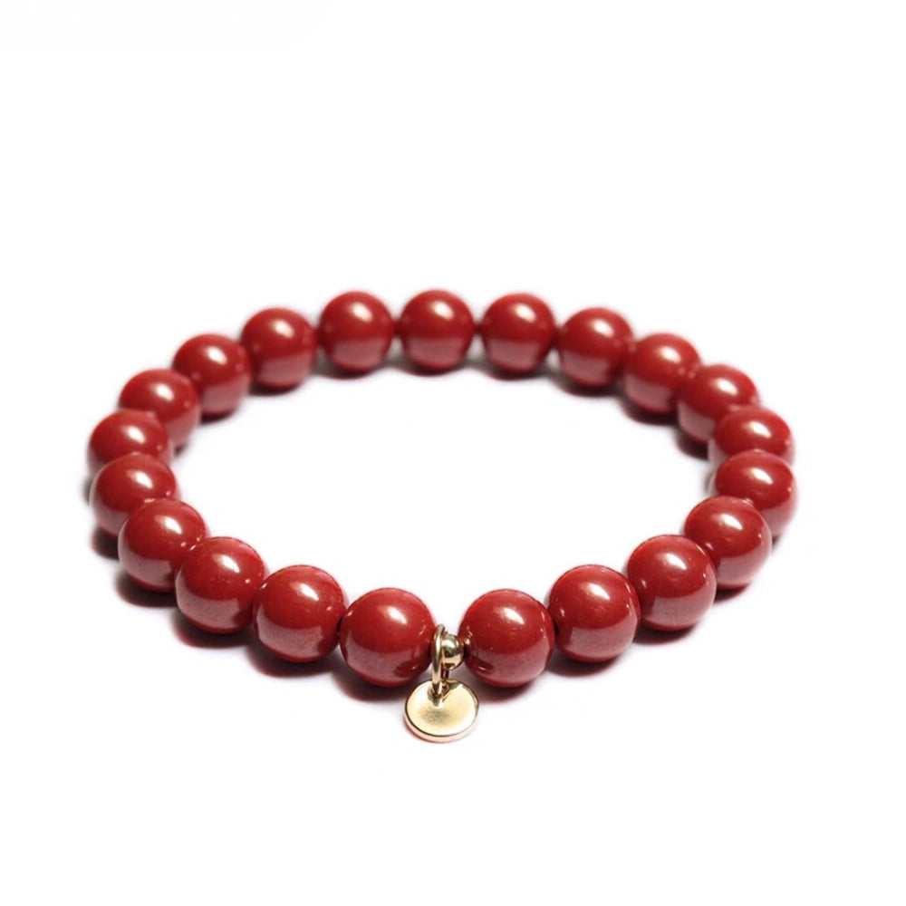 Vermilion Essence - Cinnabar Bracelet