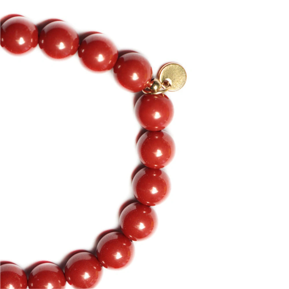 
                  
                    Vermilion Essence - Cinnabar Bracelet
                  
                