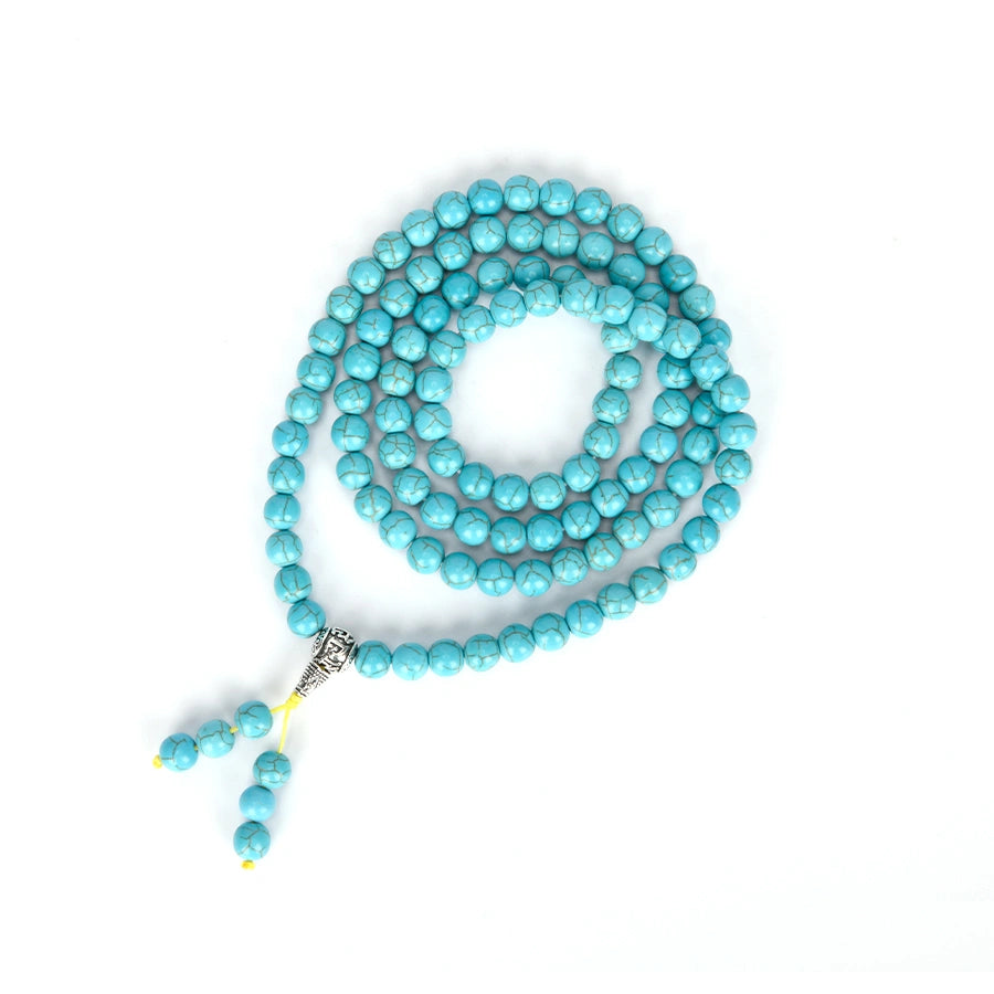 Sky's Wisdom Meditation Wrist Mala